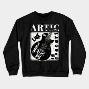 Artic monkeys guitar Crewneck Sweatshirt